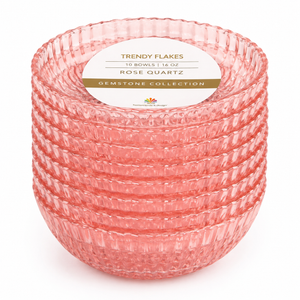 Trendables 10 Bowls 16OZ Rose Quartz