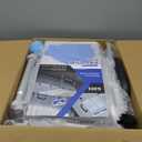 Heavy Duty Bath and Shower Bench with Adjustable Height and Reversible backrest - Handicap Shower Chair for Elderly and Disabled, Sliding Shower Chair, Bathtub Chair for Inside tub