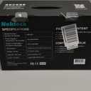 Nekteck Shiatsu Neck Massager with Heat for Pain Relief Deep Tissue, FSA Eligible Back Shoulder Kneading Massage Pillow, Body Relaxation Tools Gifts for Him Her, HSA Eligible (NOT Cordless) (Black)