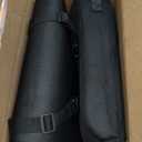 Wheelchair Cushion for Pressure Relief - (2-Piece Set) 18x16 Anti-Slip Wheelchair Seat Cushions for Adults, Seniors with Lumbar Pillow and Removable Strap, Gel Cushion for Wheelchair (Black)