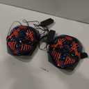 Poptrend Halloween Mask LED Light up Mask Scary mask for Festival Cosplay Halloween Costume Masquerade Parties,Carnival,Gift (2 PACK-B)