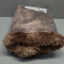 FinRec Brown Rugs for Bedroom Living Room, 3x5 Feet Plush Fluffy Shag Area Rug, Non-Slip Fuzzy Furry Shaggy Rug for Kids Room Dorm Room Home Decor, High Pile Soft Floor Carpet