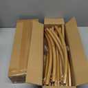 Metal Arch Backdrop Stand 2 Set (7.2FT/6FT), Gold Wedding Arch Frame, Balloon Arch Stand for Wedding, Baby Shower, Birthday, Ceremony, Party Decor
