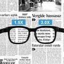 Eyekepper (Must Buy Both Eye) Metalless Reading Glasses Different Strength Each Eye Transparent-Right Eye+1.50