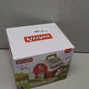 Montessori Toys for 1 2 3 Year Old Boys Girls, Musical Barn Farm Animal set for Toddler, Shape Sorting Educational Toy for Baby 12-18 Month, Learning Fine Motor Skills, Christmas Birthday Easter Gifts