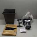 68.9" Solar Lamp Post Light with Planter,2-Head Solar Pole Light Outdoor Waterproof for Porch,Yard,Driveway,Garden,Patio Decor (Pack of 1)