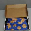 Yiyiring 16 Pcs Cookies Drawstring Gift Bags Cookies Party Favor Bags for Chocolate Chip Cookie and Milk Theme Birthday Baby Shower Party Supplies(Cartoon)