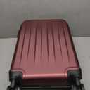 Elite Luggage Expandable Hardside Spinner Luggage, Burgundy, 21" Carry-on, 1 Piece
