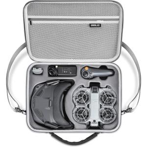 STARTRC Case for Neo 2 Accessories, Portable PU Carry bag for DJI Neo 2 Motion Fly More Combo for RC Motion 3,Goggles N3,Charging Hub