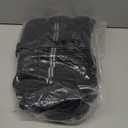 Zikopomi Weighted Vest Woman Man, 6lb Weight Vest with Reflective Stripes for Workout, Strength Training, Running, Fitness, Muscle Building, Weight Loss, Rucking Vest (Black)