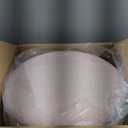 Royal Windsor Boucle Round Ottoman with Storage Set of 2,Small Foot Stool Ottoman for Living Room, Small Coffee Table,Vanity Stool with Storage for Bedroom, Pink