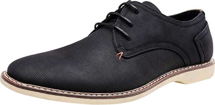 Jousen Men's Casual Dress Shoes Retro Business Classic Dress Shoes for Men, Size 13