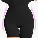 SIMIYA Shapewear Tummy Control Shorts for Women, 5-IN-1 Body Shaper High Waisted Girdle Boyshort Slip Short for Under Dresses, L