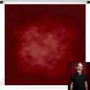 Kate Red Photography Backdrops Abstract Photo Backdrop Poratrait Background for Photoshoot, 10x10ft