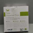 Mr. Pen - Heavy Duty Packing Tape Dispenser Gun 2-Inch, 2 Pack with 2 Rolls, Clear Packaging Tape for Moving and Boxes (Red)