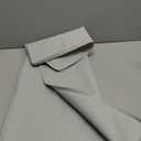 URMONA 34" x 22" Waterproof Silicone Mat in Multiple Sizes & Colors, Under Sink Mat for Kitchen & Bathroom, Pet Food Pad for Dogs & Cats, Kitchen Cabinet Liner, Multi-Purpose for Storage(Light Grey)