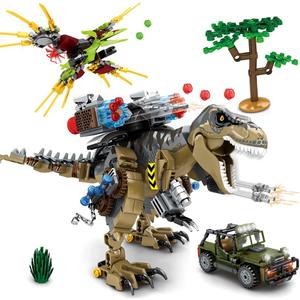 Mesiondy Building Blocks Toys Sets 725 Pcs for Age 6 8 9 10 11 12 13 14 Years, Dinosaur Park World,Birthday Gifts for Boys and Girls
