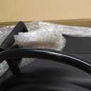 wikiwiki Retractable Garden Hose Reel 5/8 in x 100 ft, Heavy Duty Wall Mounted Hose Reel with 10- Function Sprayer Nozzle, Automatic Slow Return System/180Swivel Bracket/UV Resistant (Black)