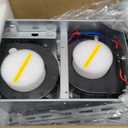 Upgrade Bathroom Exhaust Fan with Heater & Light 110 CFM 1.5 Sone