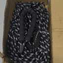 Long Dog Leash 100 FT: Heavy Duty Rope Leashes for Dogs Training with Swivel Lockable Hook Reflective Threads Bungee and Padded Handle - Dog Lead for Large Small Medium Dogs Outside Walking Hiking (Black)