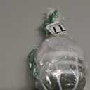 Sparkle and Bash Wedding Bouquet Holder - 3 x 7 in, White Lace & Rhinestones - Foam Bridal Bouquet Holder for Bride & Bridesmaid Fresh & Artificial Flower Arrangements