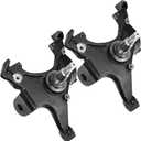 2" Drop Spindles Lowering Kit Fit for GMC C1500 C2500 1988-1998, C1500 2500 Suburban 1992-1999, for Chevy Tahoe Yukon 1995-1999, Fits 2WD 1.25" Rotors Truck SUV Front Suspension