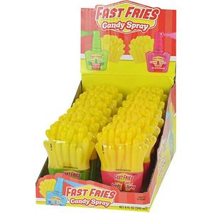 Koko's Confectionery & Novelty Kokos Fast Fries Candy Spray, 0.676 fl oz 20 mL 12 Count Display Box, Best Before Not Found
