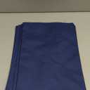 Cloth Placemats Set of 6, Cotton Linen Blend Machine Washable Durable Linen Table Mats, Heat Resistant Placemats Wrinkle Free Place Mats for Dining Table, Easy to Clean (Navy Blue, 6)