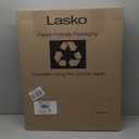 Lasko Pedestal Fan, Oscillating Fan for Bedroom with Adjustable Height and 3 Cooling Speeds, Portable, 18", Black