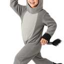 Morph Donkey Costume Kids Donkey Outfit Kids Animal Halloween Costumes Toddler Nativity Christmas Animal Costume (Small)