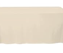 Brillmax Table Cloth 90x132 100% Polyester Beige 2Pack