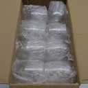 SUT Clear Disposable Glasses Stemless, 12oz Unbreakable Cups 32 Pack, Shatterproof, Recyclable, Heavy Duty Plastic Glasses for Parties Disposable