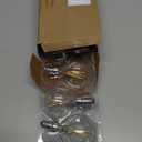 Dimmable 2 Watt Candelabra LED Light Bulb(25W Equivalent), AIELIT E12 Globe LED Bulb, Small Chandelier Base, Antique G15 Filament Edison Bulb for Nightstand Lamp, 200 lm, Warm White 2700K Clear, 4 Pcs