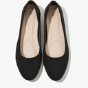 Shupua Flats for Women Round Toe Flat Shoes Dressy Black Ballet Flats Comfortable Womens Dress Shoes Ballerina Flats for Work
 Size 41