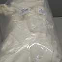 6 Pack Ivory Round Tablecloths 132 Inches Table Cloth Stain and Wrinkle Resistant Washable Polyester Table Cover Fabric for Party, Wedding,Dining,and Banquet Decoration