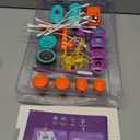 Circuit Board for Kids, SMILESSKIDDO 34 PCS DIY Electronics Exploration Kit with 70+ Projects, Physics Science Experiments Kit, School Family STEM Kits Educational Toy Gift for Kids 6+