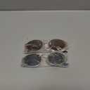 livho 2025 Trendy Oval Sunglasses - Stylish Polarized Shades for Everyday - Retro Metal Frames