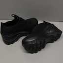 Women's Chunky Platform Comfort Orthopedic Wedge Walking Shoes Fashion Knitted Breathable Lace Up Lug Sole Casual Non-Slip Running Shoes with Arch Support 36