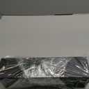 Watch Box, Watch Case for Men Women with Large Glass Lid, Wooden Watch Display Storage Box with 6 - Slots, Charcoal Black Mens Watch Box Organizer