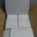 Secret Space 12 Pack X Large Shoe Organizer Storage Boxes for Closet, Modular Space Saving Shoe Boxes Clear Plastic Stackable Sneaker Containers Display Case with Lids, White