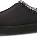 Platform Slippers Mini Boots for Women Fleece Lined Booties Anti-Slip Snow Slippers for Women Outdoor (10, Deep Black)