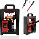 5 Tons Heat Press Machine with LCD Screen 2.3 x 4.7 Inch Dual Heating Plate