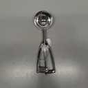 Jenaluca Extra Large Ice Cream Scoop - 1/3 Cup Disher Size #12 stainless steel scooper for food, cupcake batter & icecream