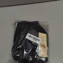 Queenmore Medium Dog Sweaters, Soft Fleece Vest Pullover Dog Jacket with Leash Hole, Warm Winter Dog Clothes Cold Weather Doggy Dachshund Sweater for Medium Dogs Cats Boy or Girl (Black,M)