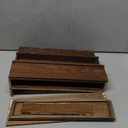 Boulphia Cologne Organizer for Men, 3Tier Cologne Stand with Drawer and Hidden Compartment, Wooden Cologne Shelf for Perfume Display Holder, Great Gifts for Men, Vintage