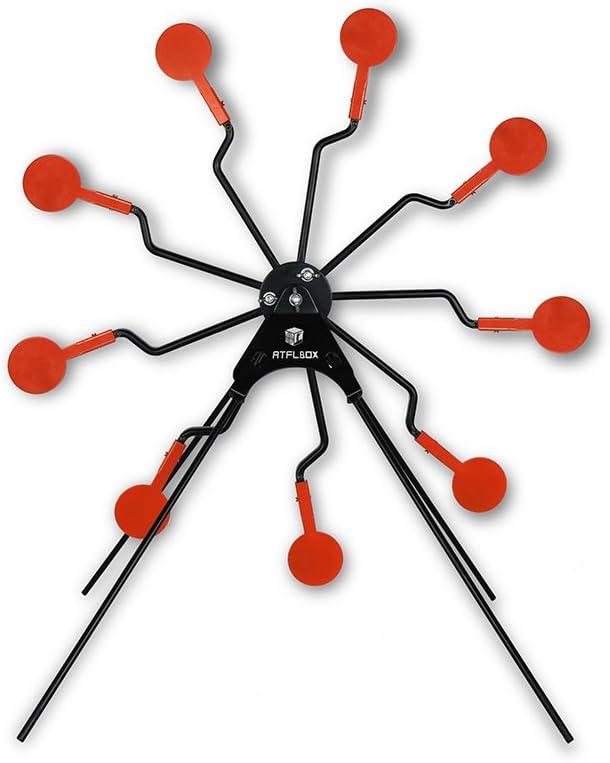 Atflbox Ferris Wheel Metal Resetting Mobile Shooting Targets for Pistol Airgun Air Rifle