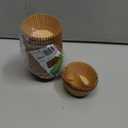 Caperci Standard Natural Cupcake Liners 500 Count, No Smell, Grease-Proof Paper Muffin Liners, Food-grade Baking Cups for Cupcakes, Muffins, Nuts