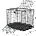 MidWest Homes for Pets Small Wabbitat Rabbit Cage, Grid Mesh Floor, Removable Tray, Top & Front Door Access, Rust Resistant Finish, No Tools Required