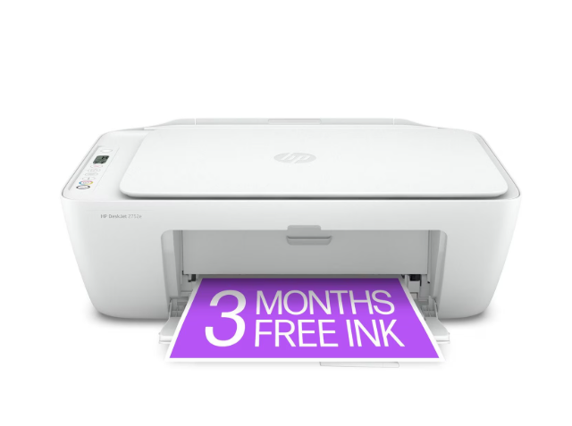 HP DeskJet 2752e All-in-One Printer w/ 3 months free ink through HP Plus