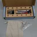 Inslat Montessori Screwdriver Board Set, Wooden Montessori Toy Tool for 3 4 5 Year Old Kids, Educational Screw Board Sensory Learning Toys STEM Fine Motor Skills Toys